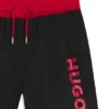 Badshorts för barn med kontrasterande logotryck