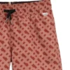 Badshorts för barn med monogramtryck