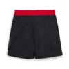Badshorts för barn med vertikalt logotryck
