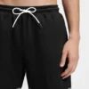 Badshorts i mesh med jacquardband med logotyp