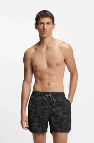 Badshorts med heltryck