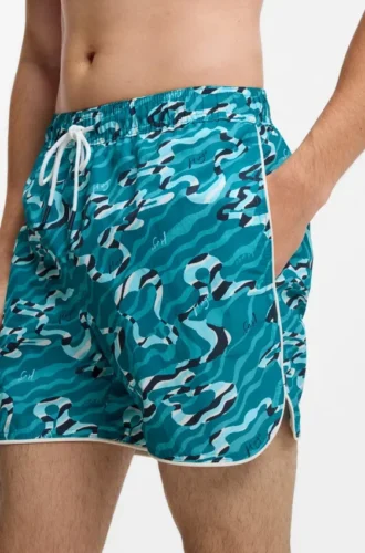 Badshorts med heltryck