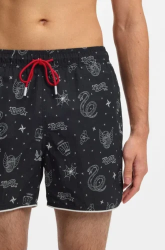 Badshorts med heltryck