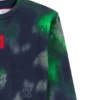 Barn-sweatshirt i bomullsblandning med heltryck