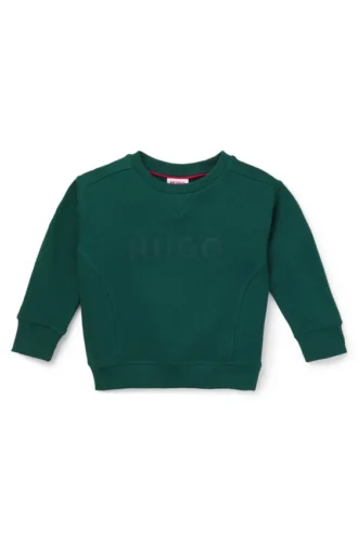 Barn-sweatshirt med broderad logotyp