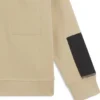 Barn-sweatshirt med ripstop-detaljer i bomullsblandning