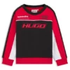 Barn-sweatshirt med signaturdetaljer i bomullsblandning