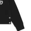 Barn-sweatshirt med skriptlogotyp i bomullsblandning