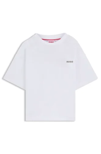 Barn-T-shirt i bomull med boxningsmotiv