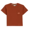 Barn-T-shirt i bomull med broderat motiv