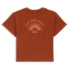 Barn-T-shirt i bomull med broderat motiv