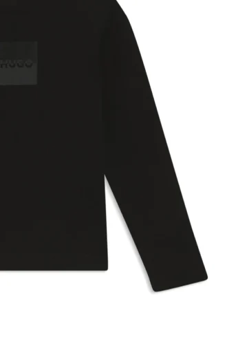 Barn-T-shirt i bomull med delad logotyp