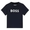 Barn-T-shirt i bomull med logotryck