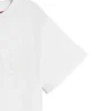 Barn-T-shirt i bomull med logotryck