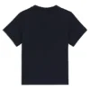 Barn-T-shirt i bomull med logotryck