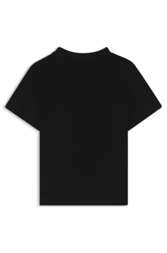 Barn-T-shirt i bomull med logotryck
