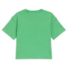 Barn-T-shirt i bomull med logotyp