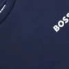 Barn-T-shirt i bomullsjersey med logotryck