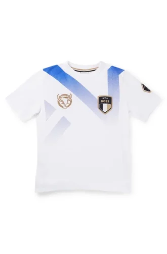Barn-T-shirt med dégradé-mönster och logodetaljer
