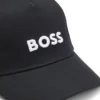 Barnkepsar i bomullstwill med logotyp