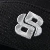 Barnmössa med glittereffekt och Double B-monogram