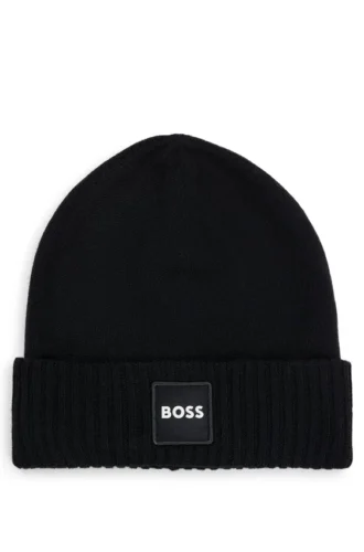 Barnmössa med logotyp och dubbla lager
