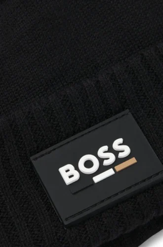 Barnmössa med silikonlogotyp