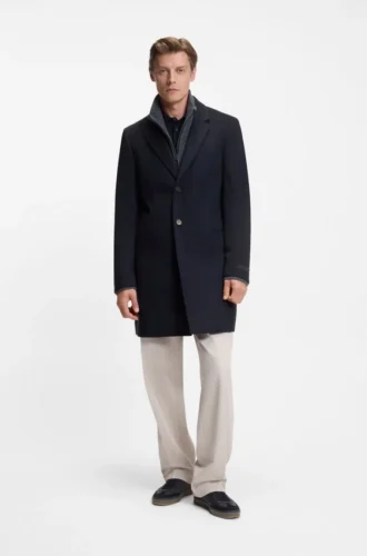 BECKHAM x BOSS finkappa i nyull och kashmir