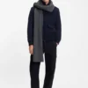 BECKHAM x BOSS-halsduk i ny ull och kashmir