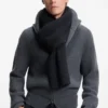 BECKHAM x BOSS-halsduk i ny ull och kashmir