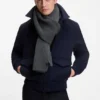 BECKHAM x BOSS-halsduk i ny ull och kashmir