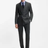 BECKHAM x BOSS-kavaj i rutig nyull