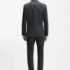 BECKHAM x BOSS-kavaj i rutig nyull