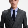 BECKHAM x BOSS-kavaj i rutig nyull