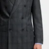 BECKHAM x BOSS-kavaj i rutig nyull