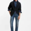 BECKHAM x BOSS-kofta i ledig passform i ull och kashmir