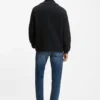 BECKHAM x BOSS-kofta i ledig passform i ull och kashmir