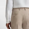 BECKHAM x BOSS skjorta med normal passform i linne