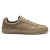 BECKHAM x BOSS sneakers i läder med gummisula