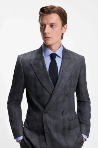 BECKHAM x BOSS stickad slips i ull