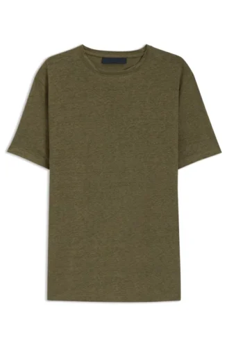 BECKHAM x BOSS T-shirt i mjukt linne