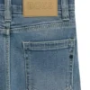 Blå jeans för barn i normal passform i stretchdenim Blå jeans för barn i normal passform i stretchdenim