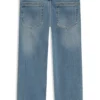Blå jeans för barn i normal passform i stretchdenim Blå jeans för barn i normal passform i stretchdenim