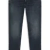Blå jeans i extra smal passform i stretchdenim