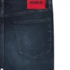 Blå jeans i extra smal passform i stretchdenim