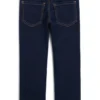 Blå slim fit-Jeans för barn i stickad denim