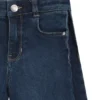 Blå stretchdenimshorts för barn