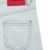 Blåa jeans för barn i avslappnad passform med gradienttvätt