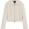 Blazer i normal passform i mjuk crepe Blazer i normal passform i mjuk crepe