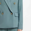 Blazer i normal passform i nyull